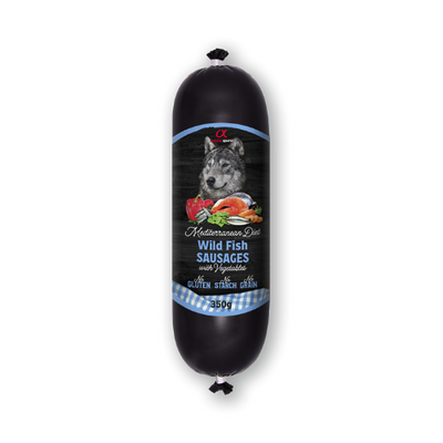 Mediterranean Sausage – Wild Fish with Vegetables (350g)