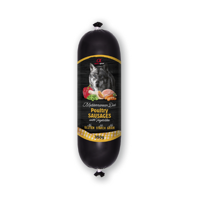 Mediterranean Sausage – Poultry with Vegetables (350g)