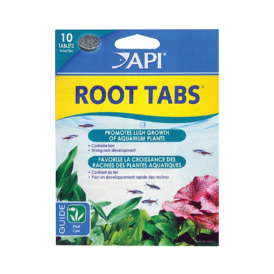سماد نباتات حوض السمك من API Root Tabs، 10 قطع