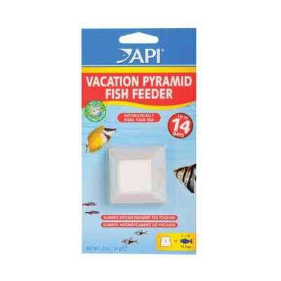 API Vacation Pyramid Fish Food Feeder