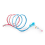 Modern Cat – Spiral Cat Tunnel Toy (Blue/Pink)