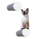 Skywalk – Large Step Post Playground (2-Pack) | Wall-Mounted Climbing Steps for Cats