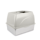 Go Fresh – Stainless Steel No Mess Cat Litter Box (Sand)