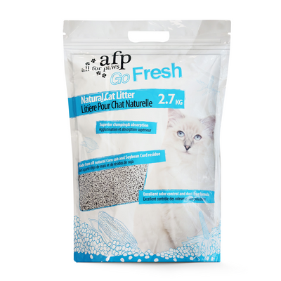 Clumping Natural Cat Litter – Corn Cob (6L / 2.7kg)