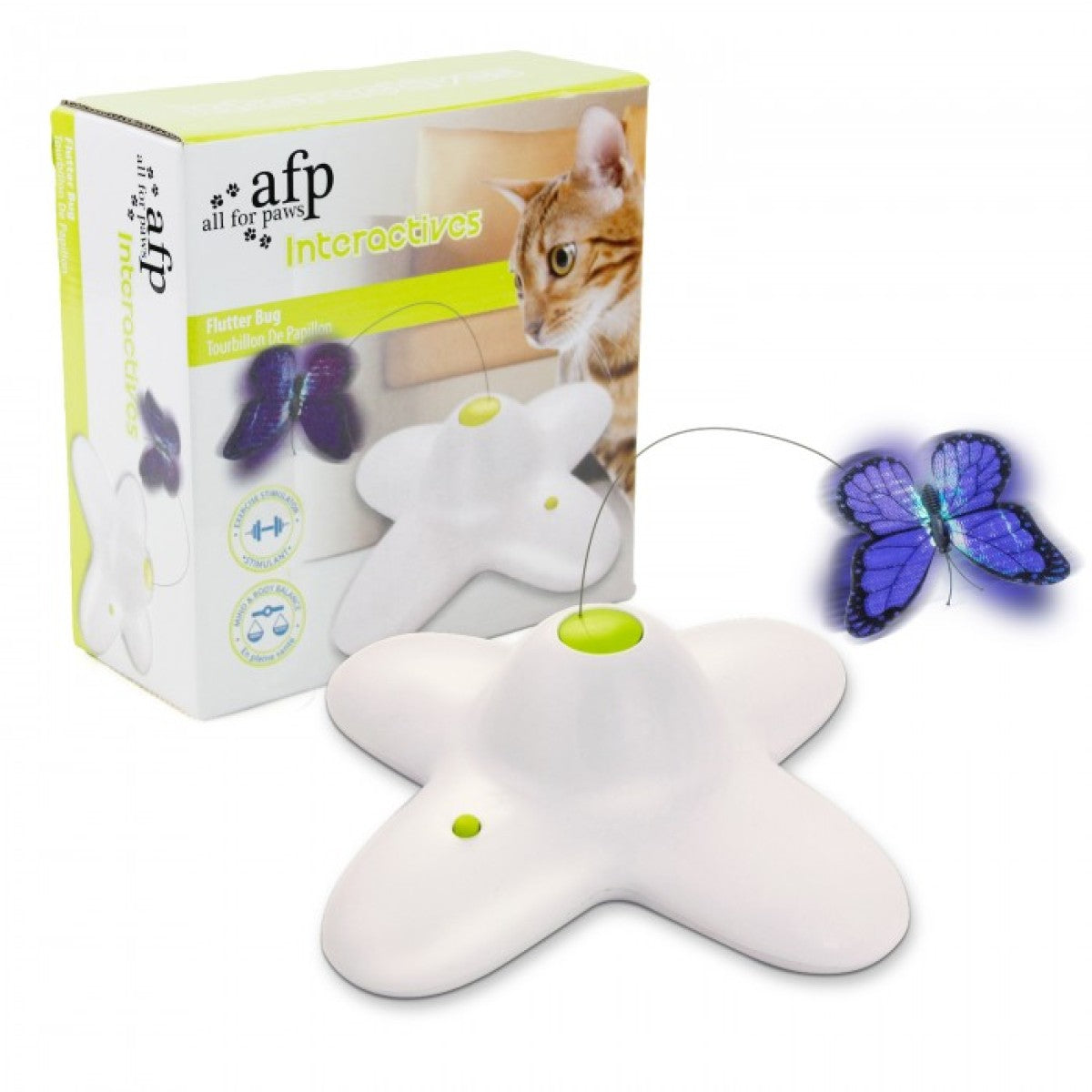 Flutter Bug - Cat Toy