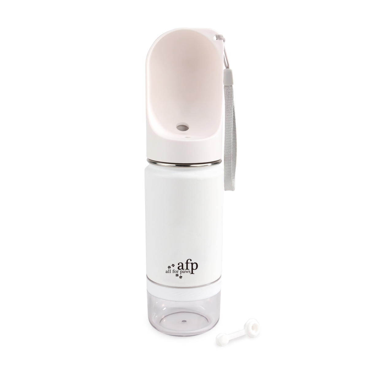 Lifestyle 4 Pets – 2-in-1 Stainless Steel Pet Drinking Bottle (400ml / 14oz)
