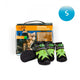 Outdoor Dog Shoes – Durable Waterproof Booties (Green) - Small