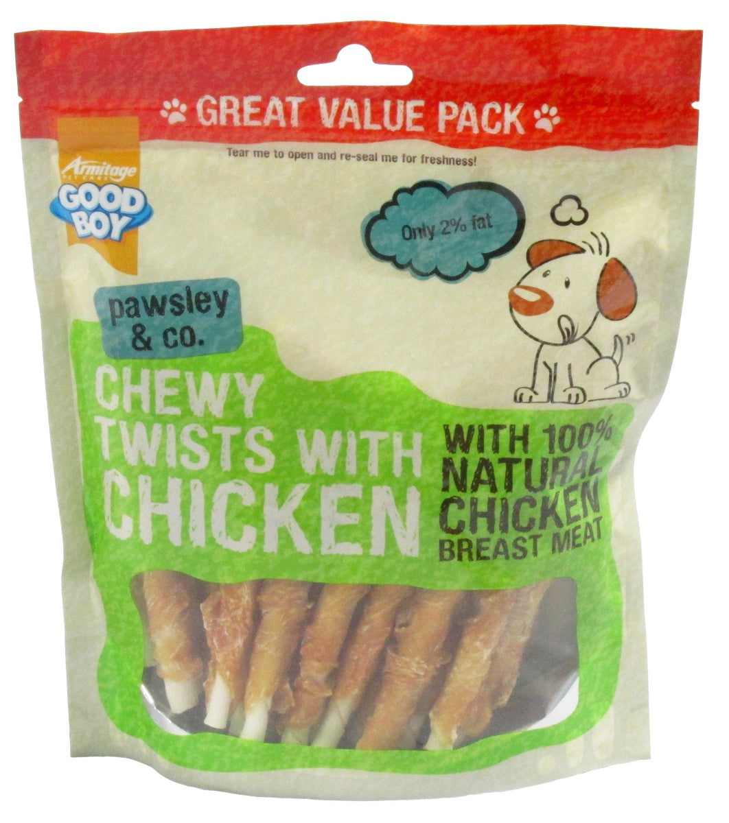 Chewy Chicken Twists - 320g Value Pack