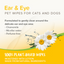 Pet Wipes for Ear & Eye – 30 Gentle Cleaning Wipes for Dogs & Cats