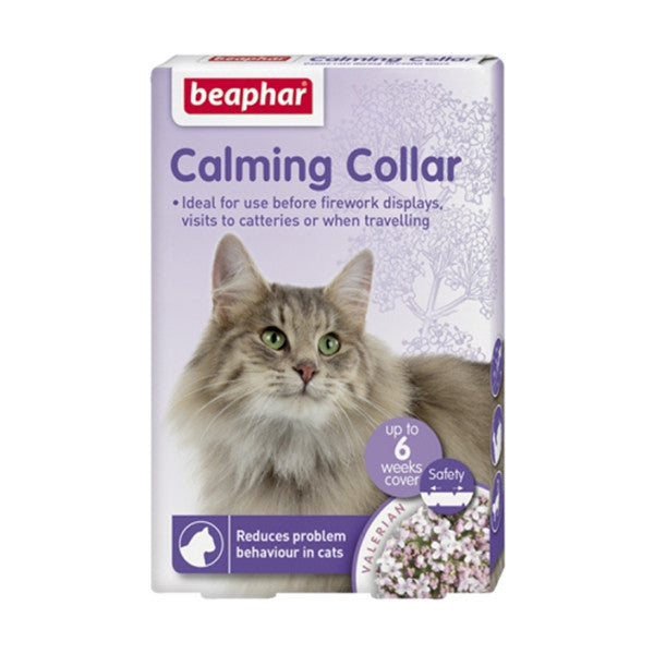 Beaphar Calming Collar for Cats – 35 cm | Reduces Stress & Anxiety Naturally
