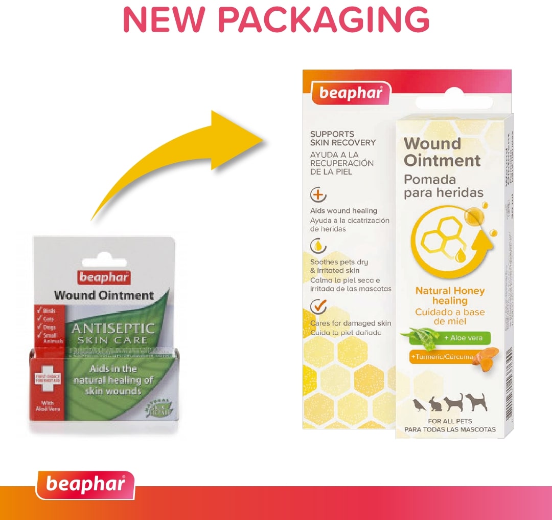 Beaphar Wound Ointment 30 ml – Natural Skin Healing for Pets