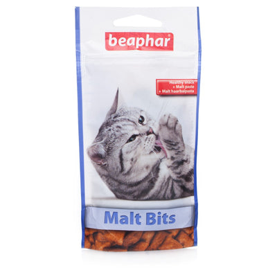 Beaphar Malt-Bits Cat 35g | Delicious Hairball Control Treats