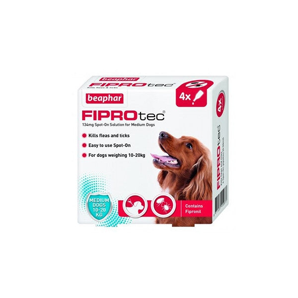 Fiprotec for Medium Dog - 4 Pipettes