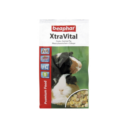 Beaphar XtraVital Guinea Pig Feed 1kg | Premium Muesli for Adult Guinea Pigs