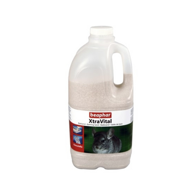 Beaphar Chinchilla Bathing Sand 1.3 KG | Premium Dust-Free Sand for Small Animals
