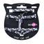 Confetti Cat Harness & Lead - Mauve / XS