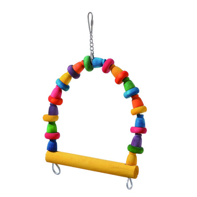 Wooden Blocks Arch Swing Small