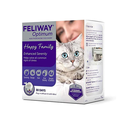 Feliway Optimum Diffuser + Refill 48 ml