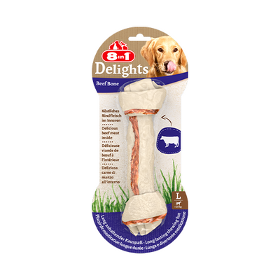 8in1 Delights Beef Bones L, 85 g