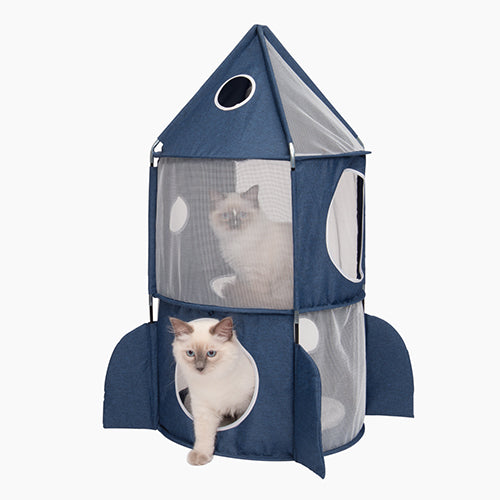 Catit Vesper Cat Tower Rocket - 50x50x90 cm