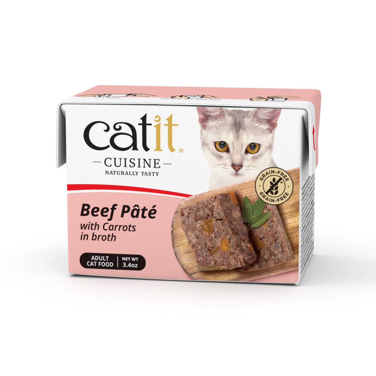 Catit Cuisine Beef Pate with Carrots - 95g