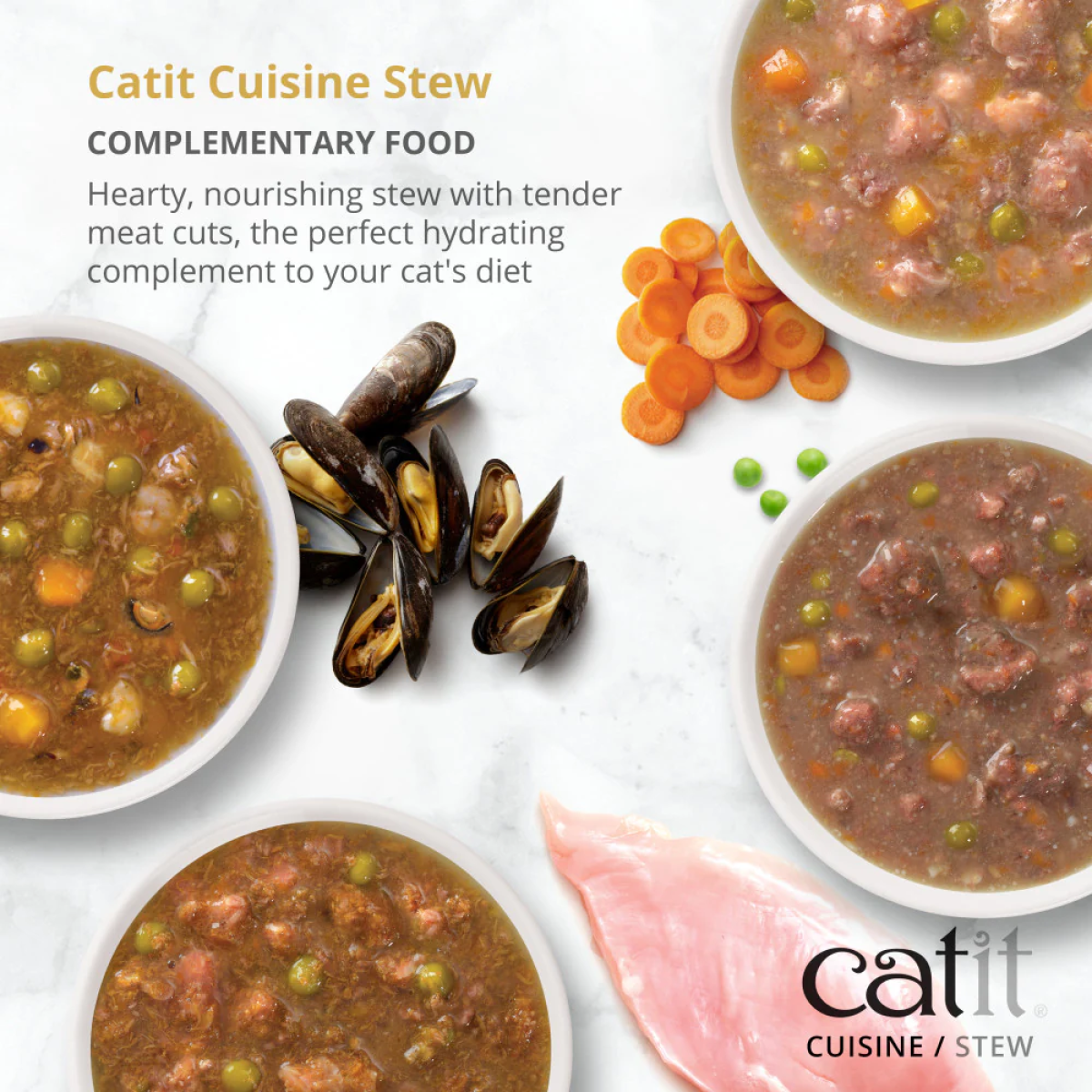 Catit Cuisine Beef Stew with Veggies - 95g