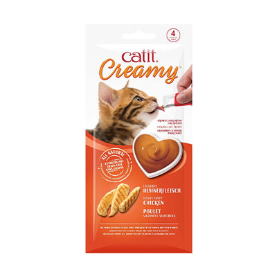 Catit Creamy Lickable Treats, Chicken