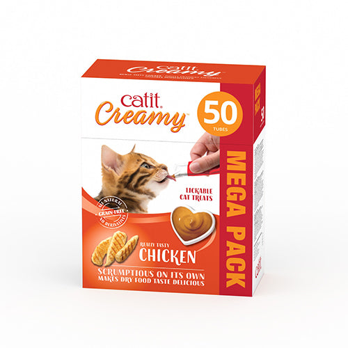 Catit Creamy Treats Mega Pack Chicken