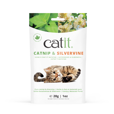Catit Dried Catnip & Silvervine Mix – 28g