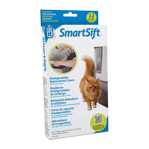 SmartSift Replacement Liners - for Cat Pan Base