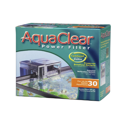 AquaClear 30 Power Filter – for 10 to 30 Gallon Aquariums