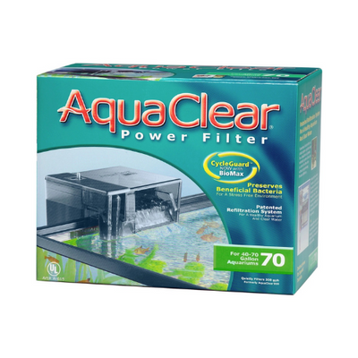AquaClear 70 Power Filter - V for 40-70 gal Aquariums