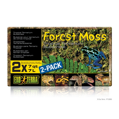 Exo Terra Forest Moss – 2 x 7 L (2 x 7 qt)