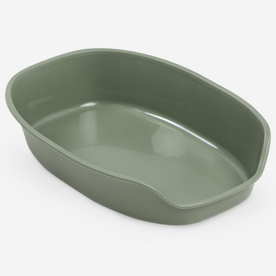 Gemini Cat Litter Tray - Green