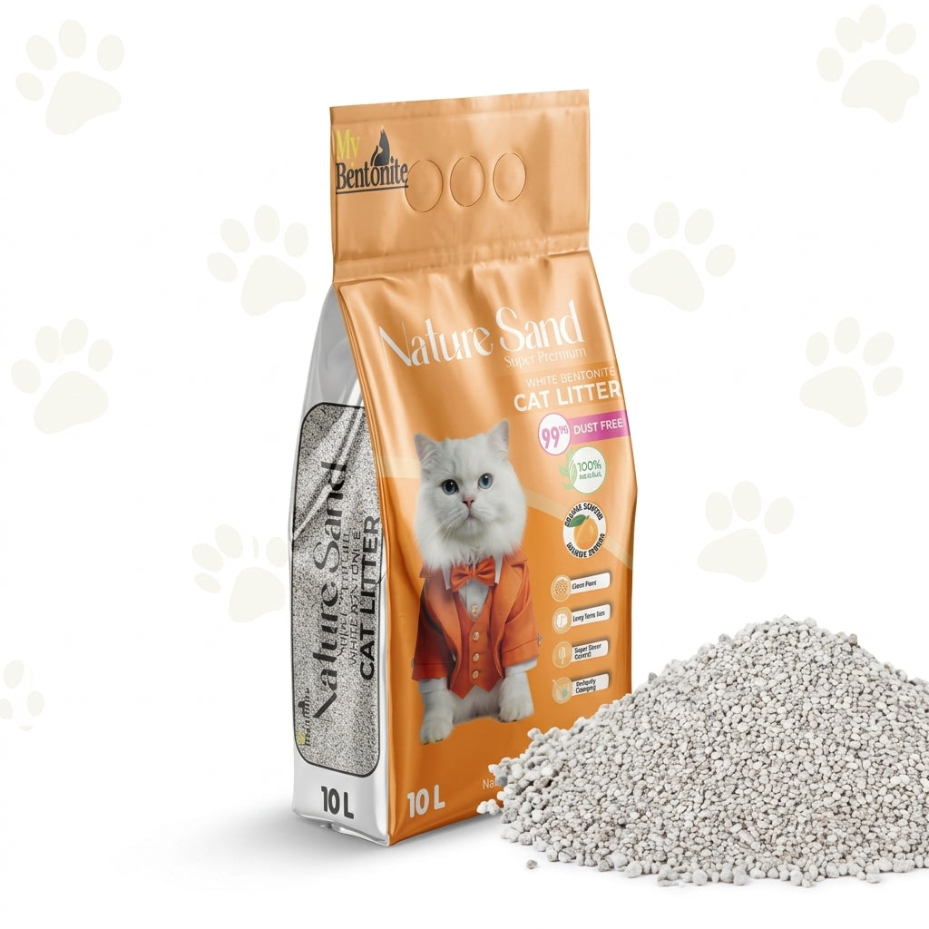 Nature Sand Orange Cat Litter 10L
