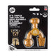 TastyBone Nylon Trio Toy Dog - Peanut Butter