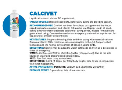 Avian Calcivet 100ML