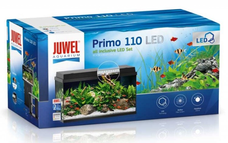 Primo 110 LED - Black aquarium Full set