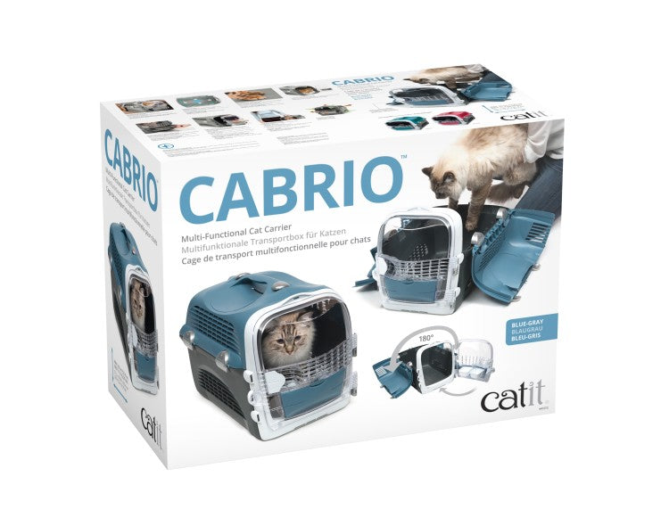 Cabrio Cat Carrier System Blue Grey Fiora Aquatic