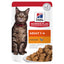 Hill's Science Plan Adult Wet Cat Food Chicken Pouches 85g